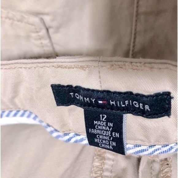 🍉Tommy Hilfiger Neutral Color Cotton Golfing Shorts - Picture 3 of 16